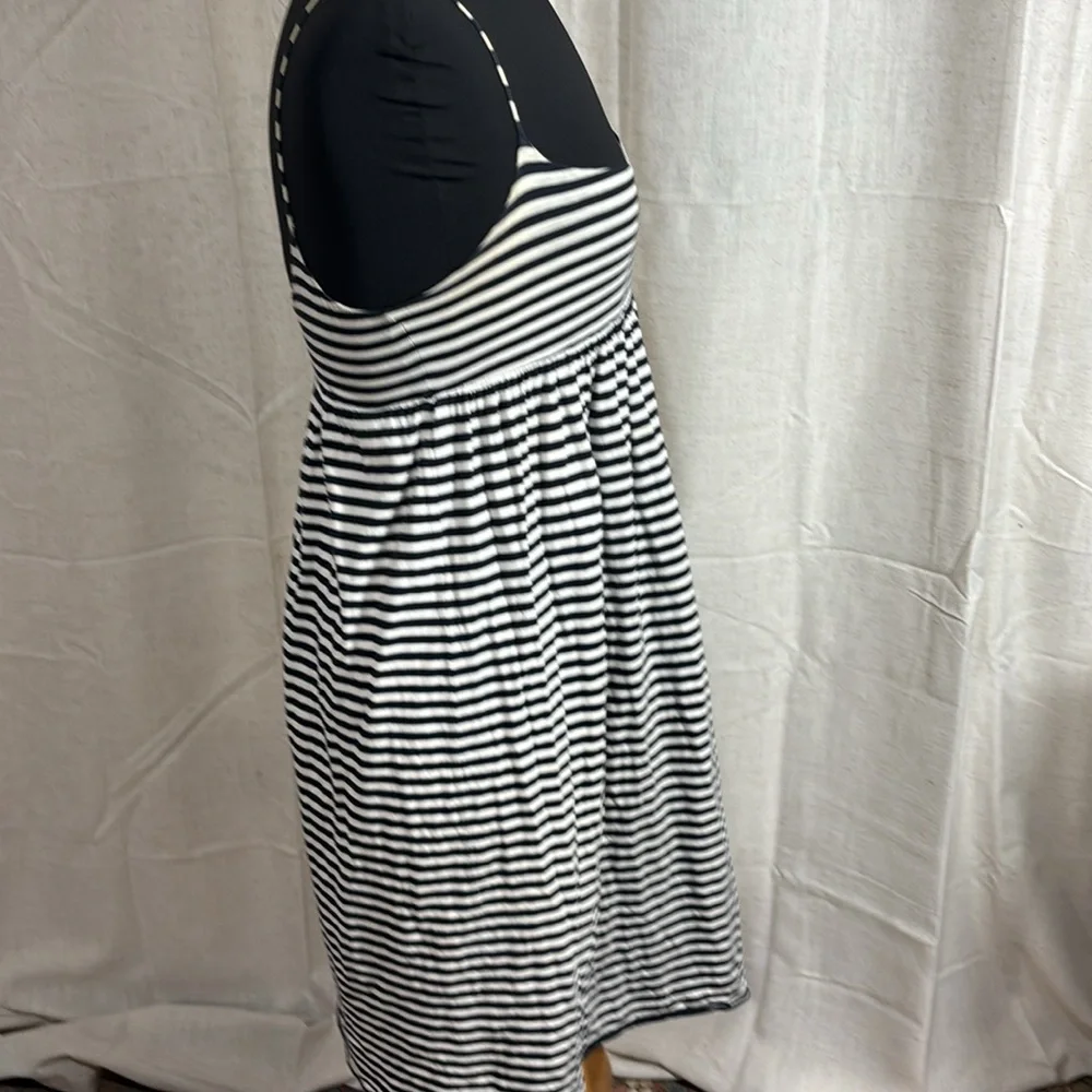 J. Crew Striped Spaghetti Strap Dress